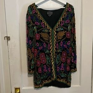 Vintage Beaded Cardigan